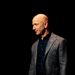 Image of Jeff Bezos.