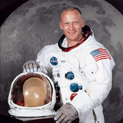 Image of Buzz Aldrin.