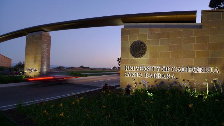 Image of the UCSB Henley Gate