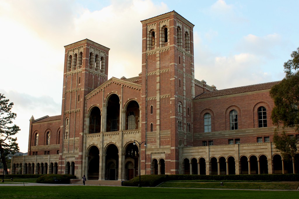 Image of a building at UCLA