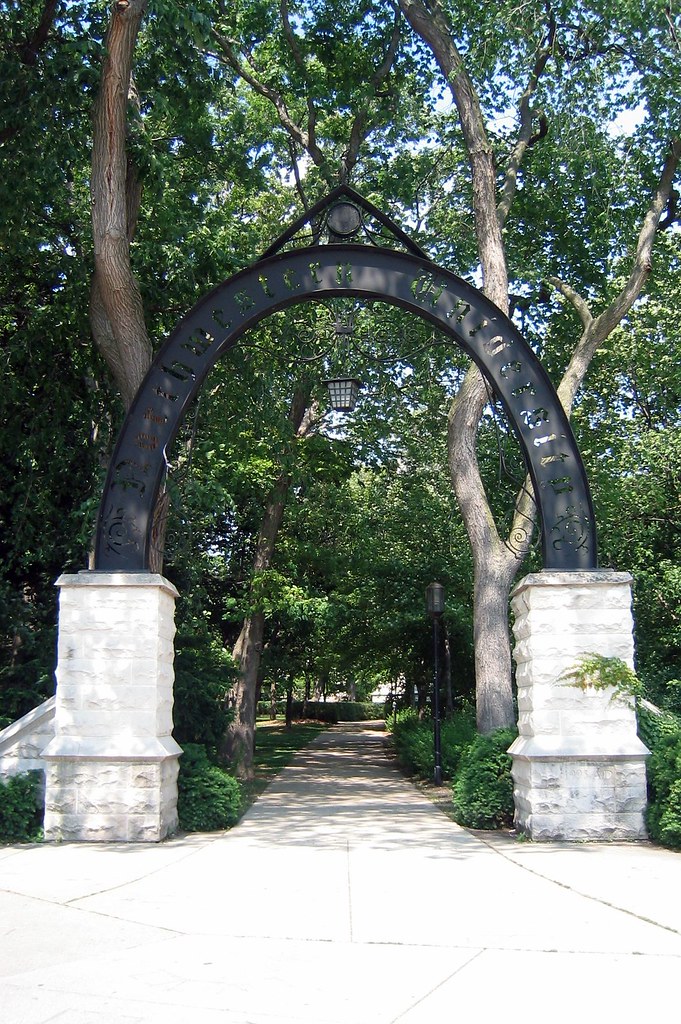 Image of Northwestern University archway
