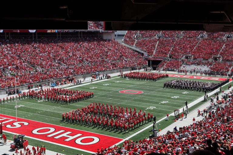 Image of Ohio State University sports game at the stadium
