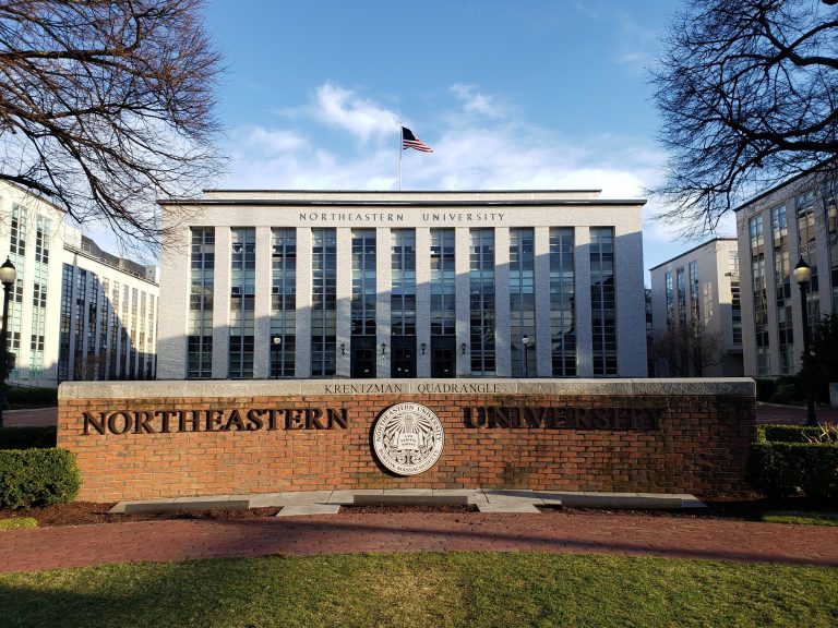 Image of the Northeastern University campus