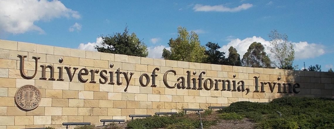 UC Irvine Sign