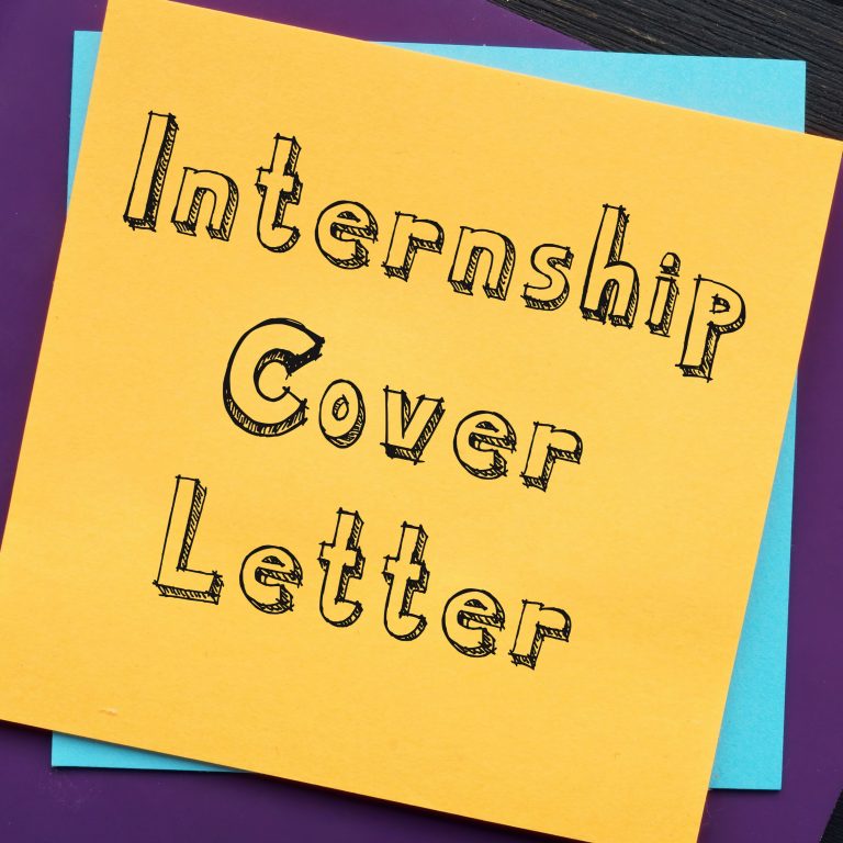 student cover letter for internships