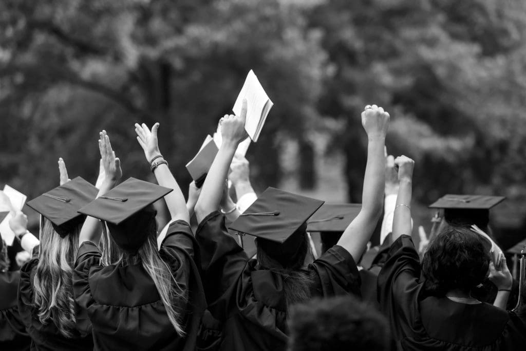college graduation ceremony