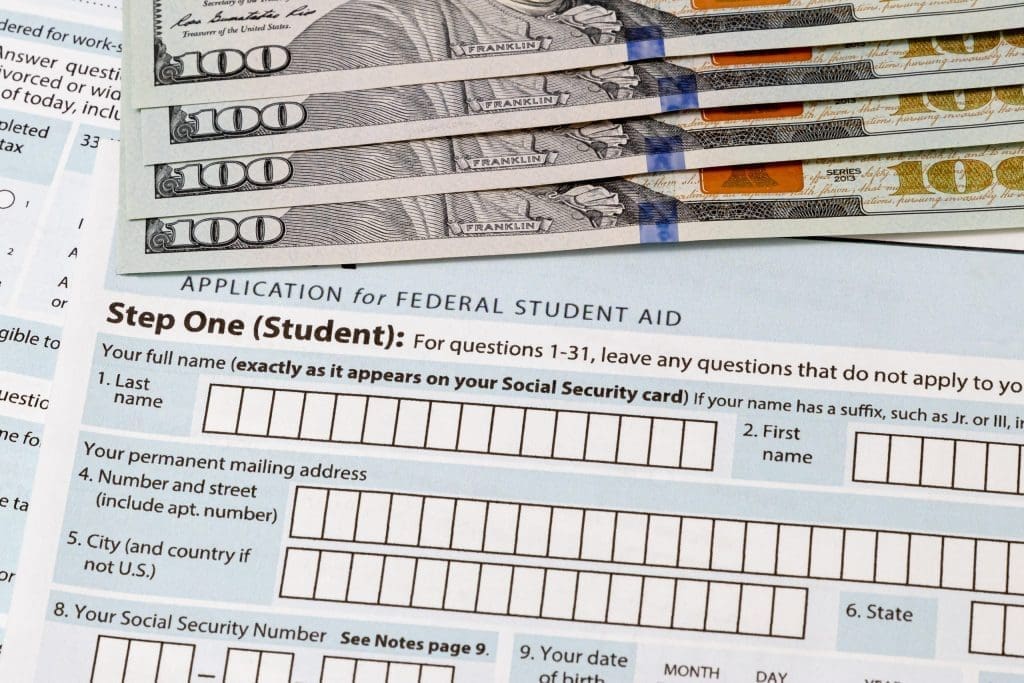 student loan application