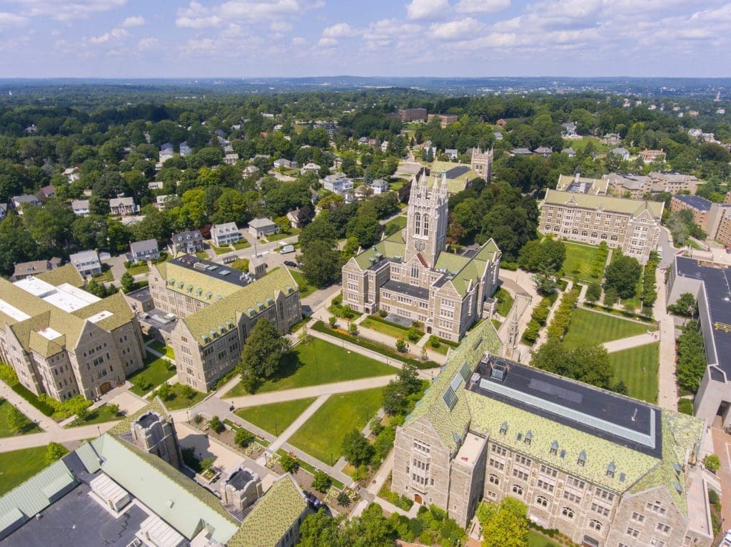 boston college campus