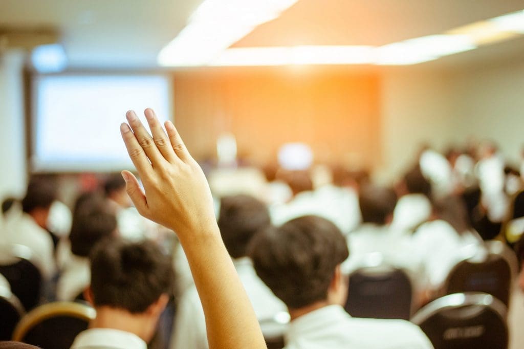 students in event