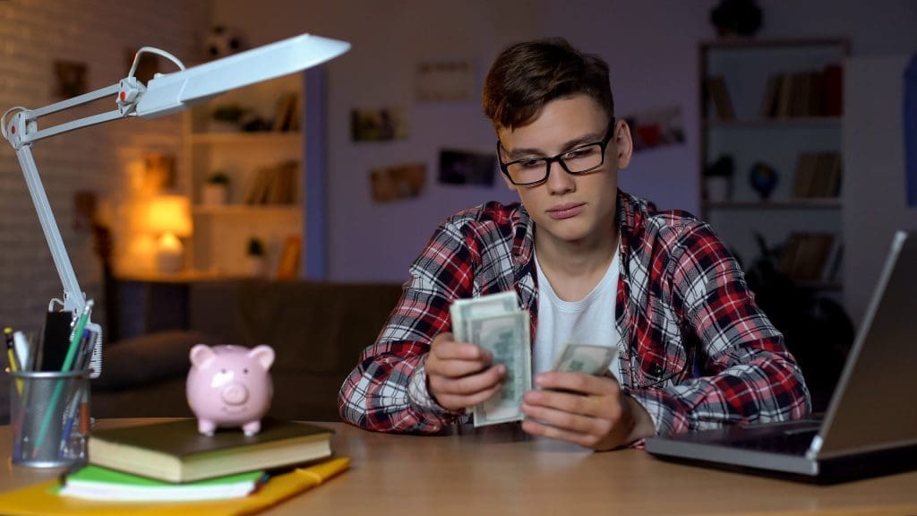 counting money
