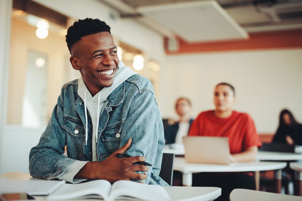 students in classroom