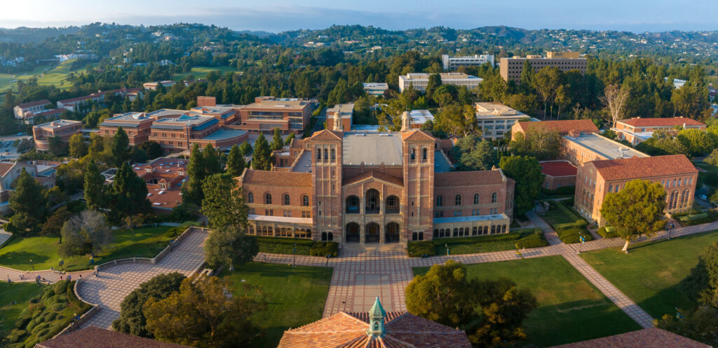 Large campuses like UCLA are considered big colleges.