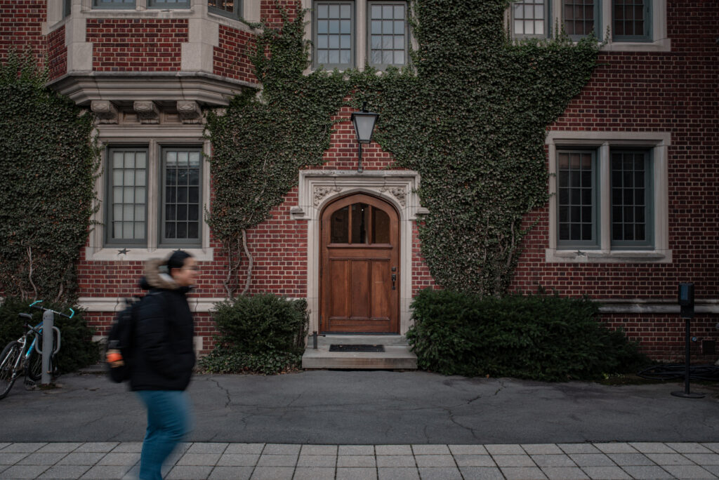 Students at an Ivy League college
